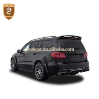 Bra-B Style Kit de carrosserie en Fiber de carbone sec pour Mercedes Benz GLS X166 diffuseur arrière aile de coffre pare-chocs avant lèvre roue sourcil Bodykit