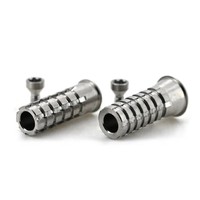 Base en titane pour abutment temporaire composite compatible multi-systèmes pour Nobel Dentium Osstem Straumann Adin