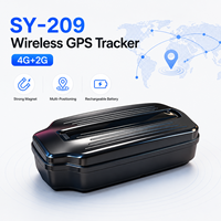 Traceur GPS sans fil SY-209, 10000 mAh, aimant puissant, étanche, suivi de véhicule en temps réel pendant 1 an pour voiture, camion, flotte