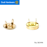 Fermoirs à pression magnétiques en néodyme pour sac à main, boutons magnétiques à capuchon de rivet de 14mm pour vêtements