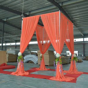 Aluminum adjustable <b>stand</b> portable pipe and drape supply for event decoration - Product Image 1