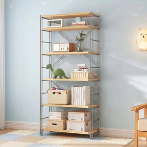 Modern Disassembly Wooden <strong>Wardrobe</strong> Clothes Organizer Metal Open Multi-layer <strong>Shoes</strong> Display Rack Shelf Eco-Friendly Adjustable <strong>for</strong> - Product Image 3
