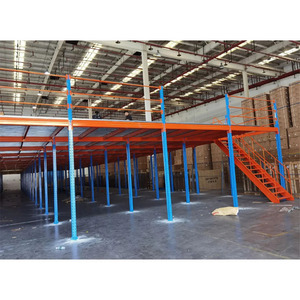 Nhiệm vụ nặng nề tầng lửng Hệ thống kệ tùy chỉnh thép nền tảng kệ lưu trữ đa cấp kệ kho gác mái giá - Product Image 3