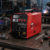 Machine à souder MIG ZELDA EVO 270 ampères MMA portable, inverseur IGBT sans gaz 270 pour soudage MIG & MAG Tig
