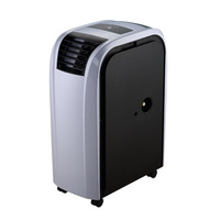 Climatiseur portable 14000 BTU 3-en-1 (refroidissement, chauffage, déshumidificateur) avec écran LED tactile intelligent, mobile, avec R290 pour la maison