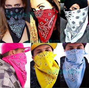 Pañuelos de algodón con estampado de doble cara, 22X22 pulgadas, 100%, Paisley, vaquero, Bandana para fiesta, pañuelos - Product Image 4