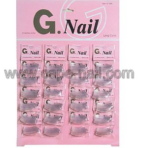 <span class=keywords><strong>Gnail</strong></span> 24 sacs Offre Spéciale faux ongles français de haute qualité demi-couverture ongles avec matériau ABS pour l'utilisation des doigts - Product Image 4