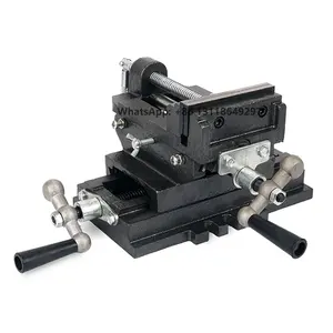 Industrial Bench Drill Press High Precision 3'' 4'' 5'' 6" 8" Cross Slide Vise For Cnc Milling And Drilling Machines
