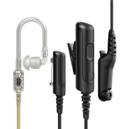 High Quality 3-Wire IMPRES Surveillance Kit-PMLN8343A with Translucent Audio Tube Premium Headphone Accessories