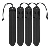 Clip de fixation rapide tactique Molle de haute qualité, sangle de connexion PALS, attaches rapides, pivotants en plastique, pochettes, étuis