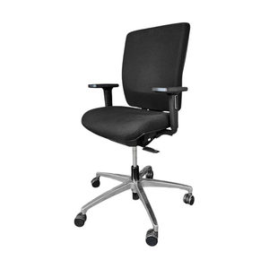 Sedia girevole da ufficio Dauphin 'Shape Economy 2 Operator', imbottita, nera - Product Image 2