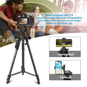 Neepho 8830 150cm trépied professionnel pour appareil photo reflex numérique <span class=keywords><strong>Micro</strong></span> trépied en aluminium pour appareil photo reflex numérique unique pour appareil photo - Product Image 5
