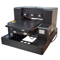 A4 UV dengan pernis UV printer DTF dengan perangkat lunak gratis untuk pencetakan pena botol casing ponsel a4 uv flatbed printer