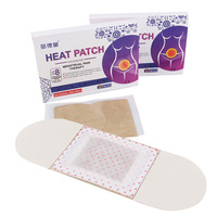 Meditan MDT302 Patch auto-chauffant instantané au charbon actif pour le soulagement des dysménorrhées 10x30cm Sans odeur et soulagement durable de la douleur