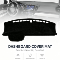 Pour Honda City 2021 2022 2023 2024 2025, housse de tableau de bord de voiture, accessoires auto, housse de protection de tableau de bord avec antidérapant