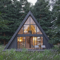 Chine Structure en acier Offre Spéciale Préfabriqué Mini petit cadre Maison Jardin Kits de cabine pour Resort Cottage-Bâtiments préfabriqués de haute qualité