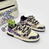 2023 Baskets décontractées rétro pour hommes, tendance mode, avec doublure en maille épaisse, chaussures de marche vierges pour personnalisation avec logo de marque
