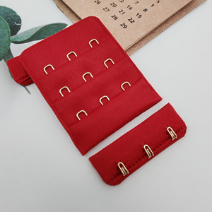 Accessoire de lingerie de haute qualité, pièces de lingerie à contact direct avec la peau, crochets et œillets à 3 rangées pour soutien-gorge, durables pour la couture et la réparation - Product Image 5