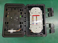 Offres Spéciales ftth FDB équipement boîte à bornes 16 cœurs fibre optique épissure boîte de distribution 16F Splitter box