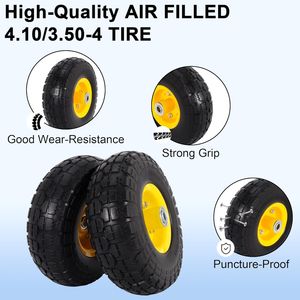 <span class=keywords><strong>Ruedas</strong></span> sólidas de Carrucha <span class=keywords><strong>antipinchazos</strong></span> 4,<span class=keywords><strong>10</strong></span> 3,50-4 Patrón de nudoso de neumático libre plano Rueda giratoria de <span class=keywords><strong>10</strong></span> <span class=keywords><strong>pulgadas</strong></span> - Product Image 5