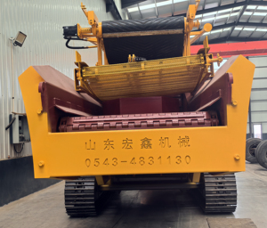 tracked mulcher Tree chipper bush shredder on tracks Crushing-Culling-Machine tree shredder biomass <strong>grinder</strong> on tracks - Product Image 5