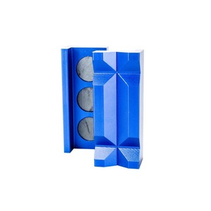 Poyracing Mordaza de Banco de Aluminio Azul -3 a -32 con Abrazadera para Líneas de Combustible y Función Magnética - Product Image 3