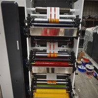 Machine d'impression flexographique YYRY-550 550 mm 3 couleurs pour papier