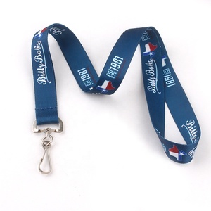 Giá rẻ <span class=keywords><strong>Cmyk</strong></span> in Polyester dây đeo cổ với logo hoàn toàn tùy chỉnh in vải thăng hoa Lanyard - Product Image 2