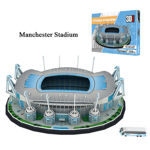 Ensemble de puzzles éducatifs pour enfants - Puzzle 3D DIY du <span class=keywords><strong>stade</strong></span> de <span class=keywords><strong>Manchester</strong></span>, 101 à 500 pièces, pour les enfants de 0 à 7 ans, main et pied - Product Image 1