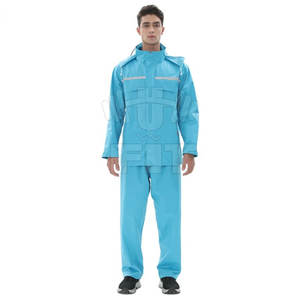 Chubasquero de nailon para hombre, ropa de lluvia transpirable y a prueba de agua personalizada, recién llegados, trajes de lluvia al por mayor para adultos - Product Image 4