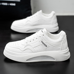 Zapatos Deportivos Versátiles para Todas las Estaciones, Resistentes al Agua, Modernos, con Cordones, Forro de Algodón Transpirable, Parte Superior de Cuero Genuino, EVA - Product Image 3