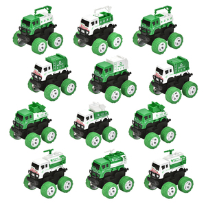 Inerzia per bambini <span class=keywords><strong>camion</strong></span> della spazzatura <span class=keywords><strong>giocattolo</strong></span> di 360 gradi rotazione acrobatica fuoristrada città veicolo igienico-sanitario - Product Image 1