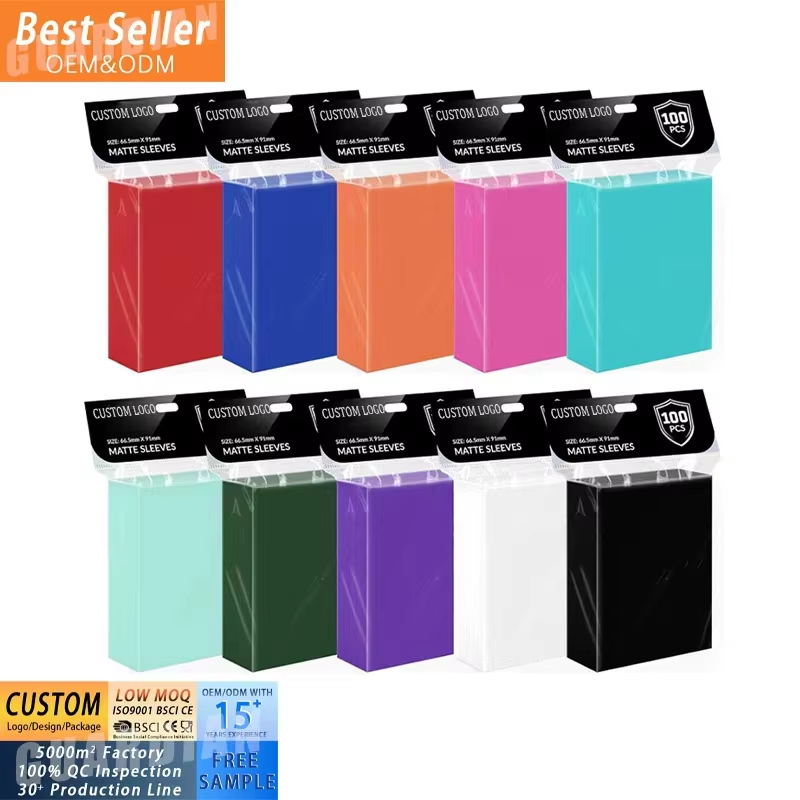 50pcs/pack matte card sleeves