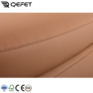 Şezlong ile İskandinav turuncu PU deri modüler kesit koltuk takımı kolay uygun rahat yemek ve oturma odası kanepe - Product Image 4