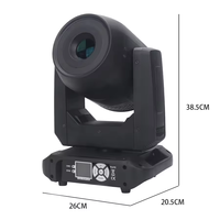Penjualan laris lampu sorot kepala bergerak LED Gobo Dmx 8 warna 150w untuk Dj klub malam