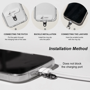 Cordón para Celular Tres en Uno, Correa Ajustable para Llevar Cruzado, Bolsa de Poliéster, Resistente al Agua, para Tarjetas de Identificación - Product Image 5