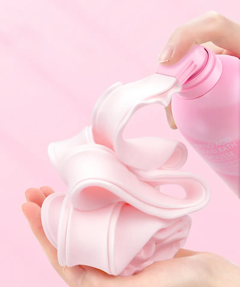 Luxury Amino Acid Cloud Bath Cream Mousse Cleansing Whitening Fragrance Body Shampoo
