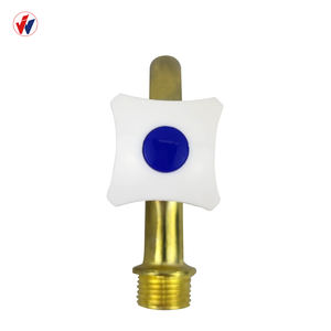 Style russe 1/2 \ "robinets de robinet de buse d'eau en alliage de Zinc nickelé ménage connexion rapide robinet d'eau boule OEM - Product Image 3