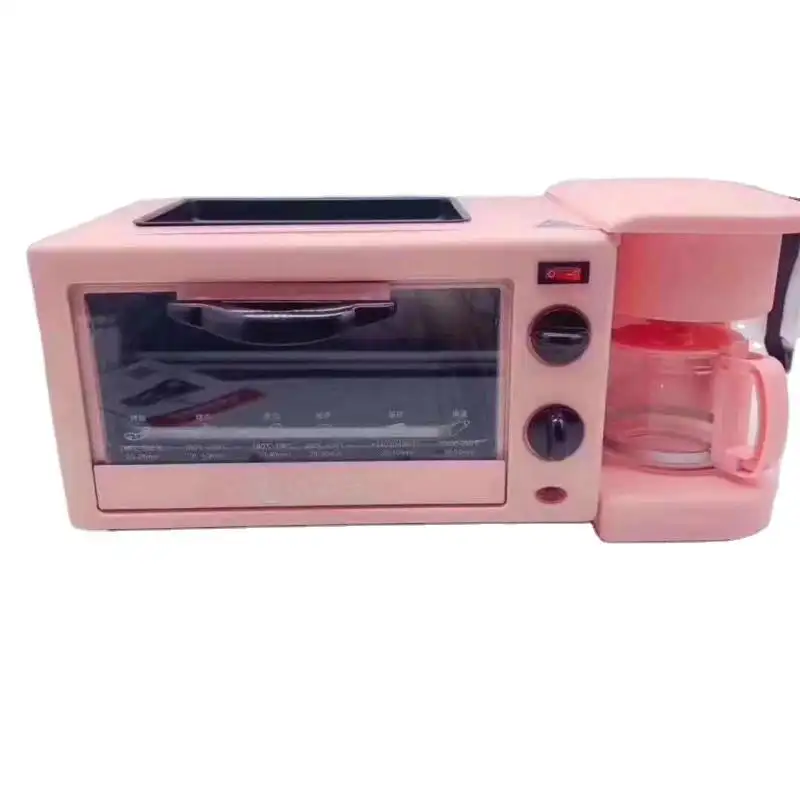 Hot Selling Automatische Huishoudelijke Oven Multifunctionele 3 In 1 Koffie Maker Ontbijt Maker Machine