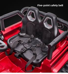 Bestes Geschenk für Kleinkinder: Kinder-ATV mit Batteriebetrieb und Fernbedienung, Elektrisches Aufsitz-Auto mit Ledersitzen und Musik - Product Image 5