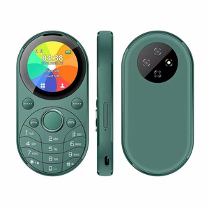 2024 i15 mini ovali piccolo telefono cellulare Dual SIM GSM da 1.39 pollici selezione rapida magica voce Blacklist vibrazione Radio FM tipo-C - Product Image 1
