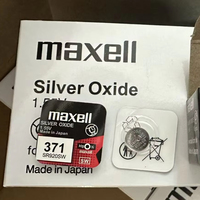 Batería de Óxido de Plata MAXELL 364 371 377 395 1.55V, Venta al por Mayor de Pilas de Botón para Electrónica de Consumo