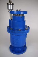 Válvula de Ventilación de Aire de Hierro Fundido Directa de Fábrica, Conexión de Brida, Válvula de Escape de Aire Automática PN10 PN16 para Uso en Tuberías de Agua Municipal