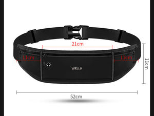 हुलियान ओम और ओम पु सामग्री काले फैनी पैक आउटडोर यात्रा लंबी पैदल यात्रा लंबी पैदल यात्रा के लिए - Product Image 3