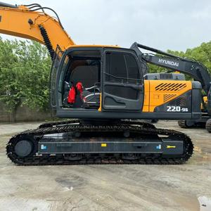 Excavadora Hyundai usada de alta calidad 2023 22 TON 1M excelente para equipos de construcción - Product Image 5