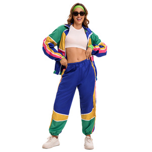 Costume de scène rétro années 80 pour <span class=keywords><strong>femme</strong></span>, tenue de danse <span class=keywords><strong>disco</strong></span>, prêt à expédier, fournisseur en gros, tenue de festival - Product Image 5
