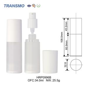 New Style PP Press Airless Bottle Eco Friendly Plastic Lotion Pump Bottles Cosmetics <b>Travel</b> Separate Bottling 30ml - Product Image 2