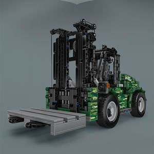 Mould King 20050, montacargas militares, juguetes de bloques de construcción, aplicación técnica, Control remoto, bloque de construcción de batalla - Product Image 3