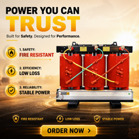 Transformateur triphasé 110kV/10.5kV 50kVA SC(B)H15, refroidissement ONAF, certifié, support technique gratuit en usine
