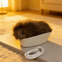 Robot intelligent, compagnon IA, jouet en peluche interactif, coton PP doux